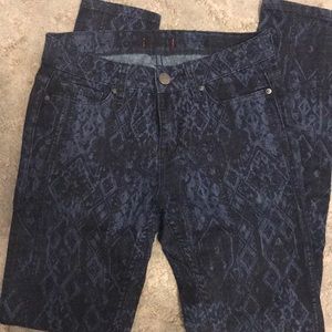 Blue Tribal Print BDG Jeans Size 26 ~SO TRENDY~